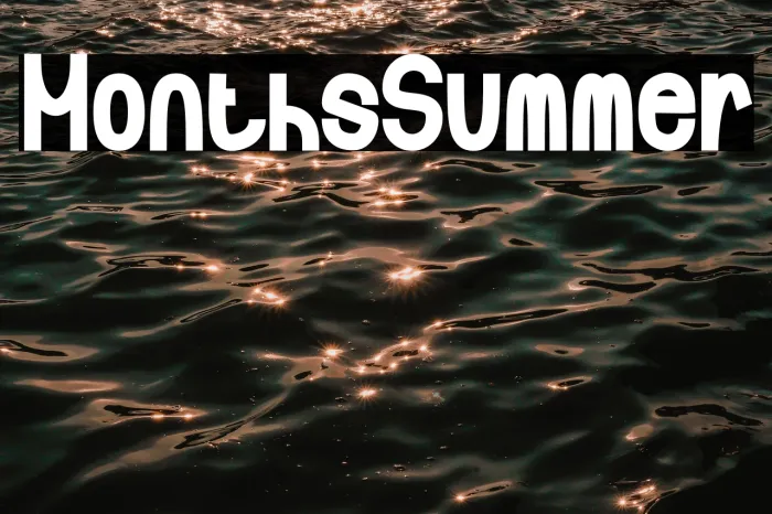 Months Summer Example 3