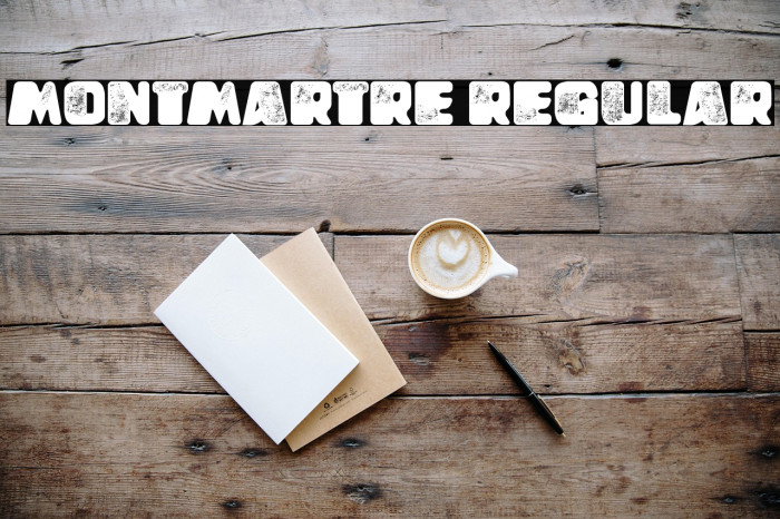 Montmartre Regular Example 2