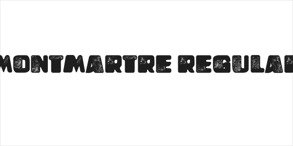 Montmartre Regular Logo