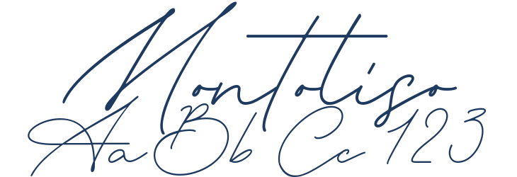 Montoliso Font Preview