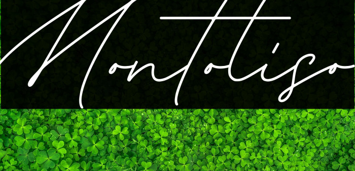 Montoliso フォント examples