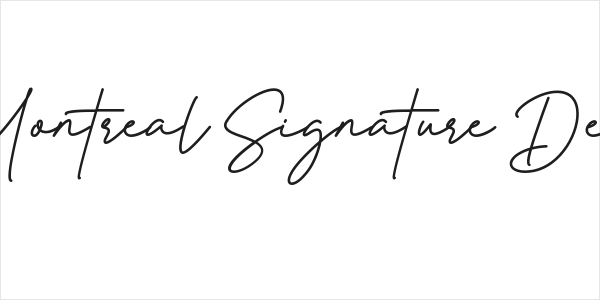 Montreal Signature Demo Logo