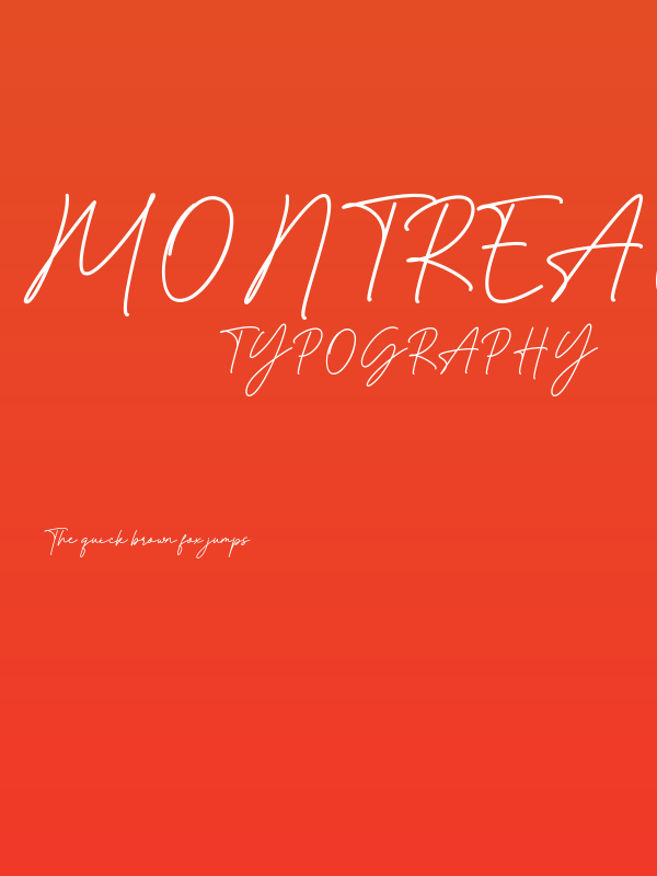 Montreal Signature Demo Poster