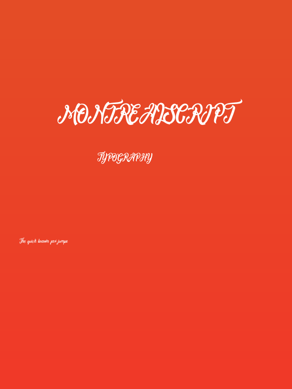 MontrealScript Poster