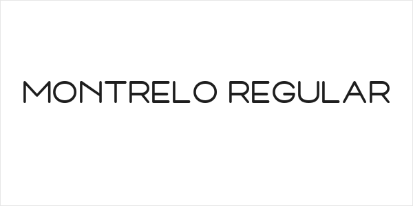 Montrelo Regular Logo
