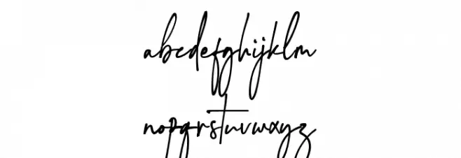 Montreuil Signature Font خط أحرف صغيرة