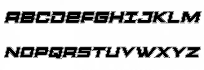 Montroc Academy Italic Fuentes MAYÚSCULAS