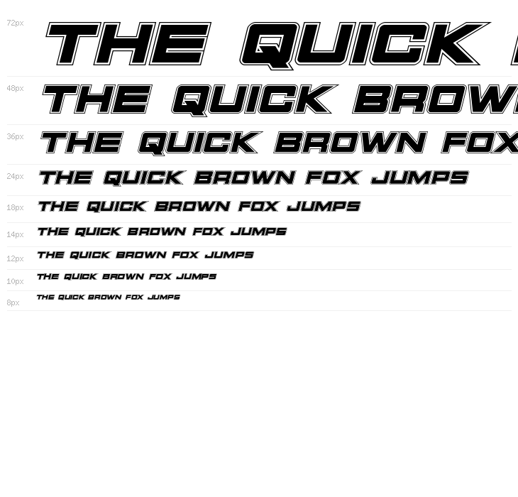 Montroc Academy Italic Waterfall