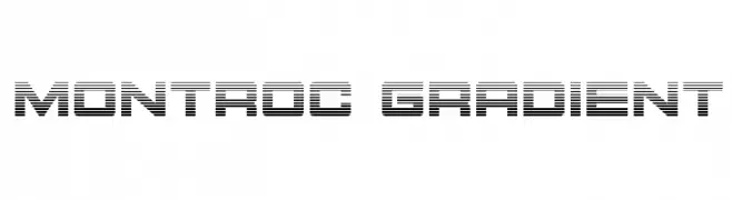 Montroc Gradient  नि: शुल्क फ़ॉन्ट्स डाउनलोड