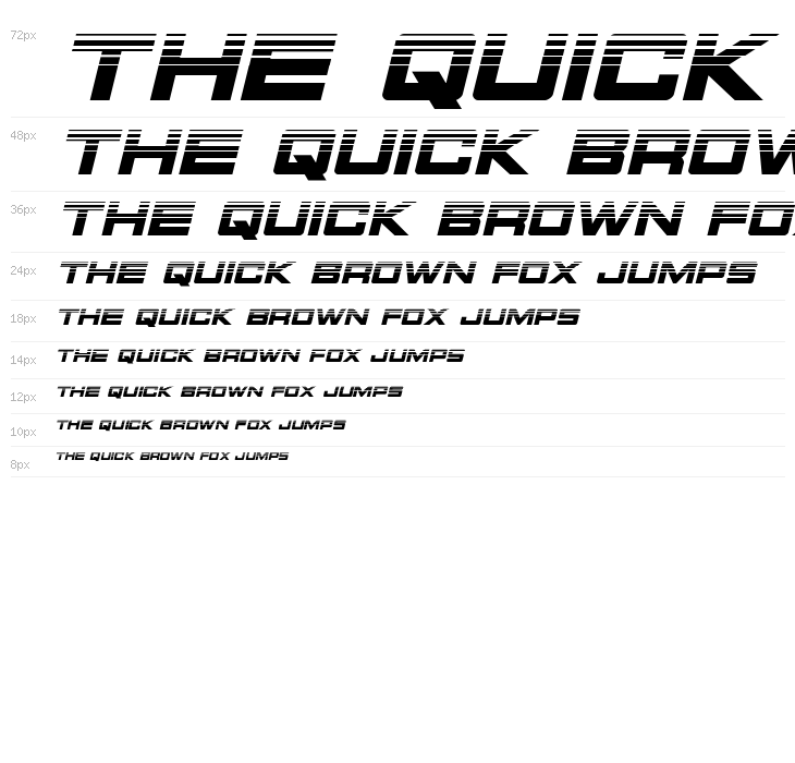 Montroc Halftone Italic Waterfall