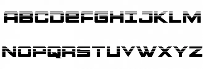 Montroc Halftone フォント 大文字