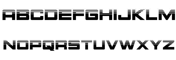 Montroc Halftone Font LOWERCASE