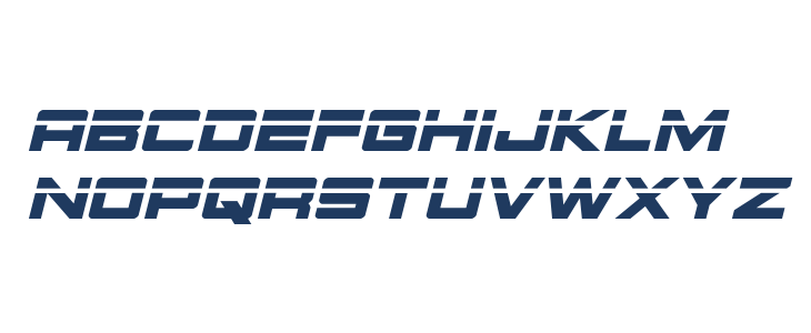 Montroc Laser Italic Lowercase