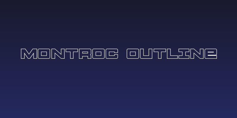Montroc Outline Social Header
