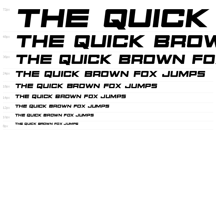 Montroc Semi-Italic Waterfall