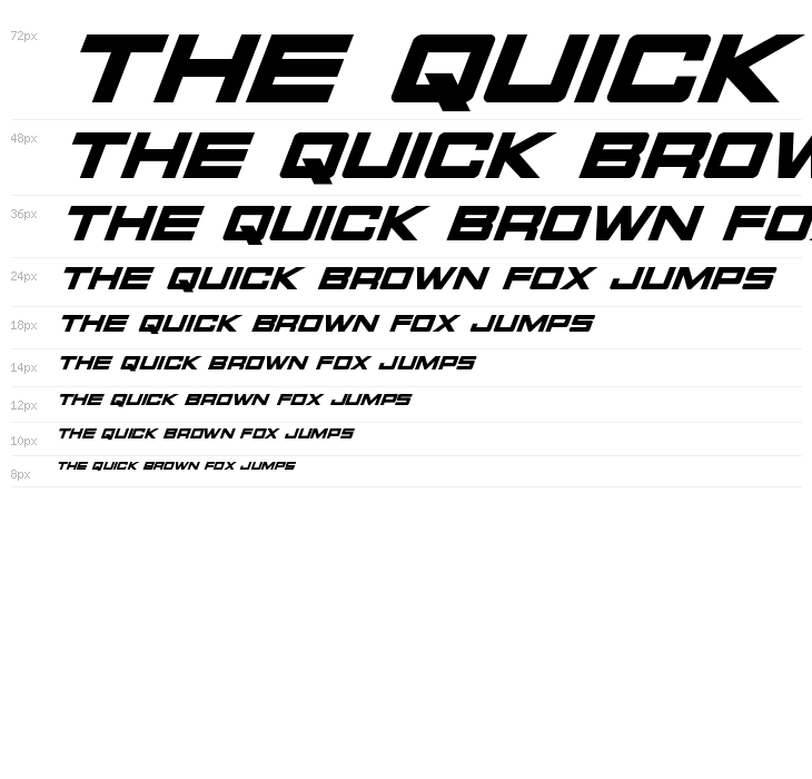 Montroc Super-Italic Waterfall