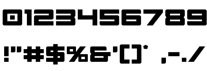 Montroc Font OTHER CHARS