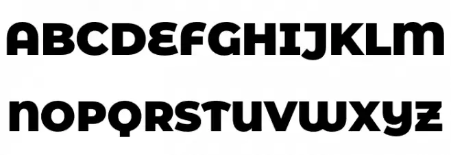 Montserrat Alternates Black Schriftart Groß
