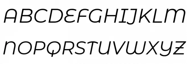 Montserrat Alternates Italic Fonte MAIÚSCULAS