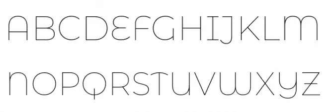 Montserrat Alternates Thin Шрифта ВЕРХНИЙ