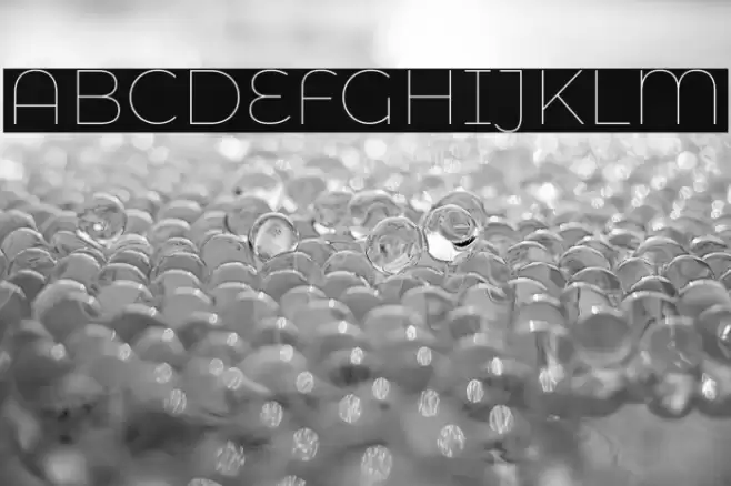 Montserrat Alternates Thin Font examples