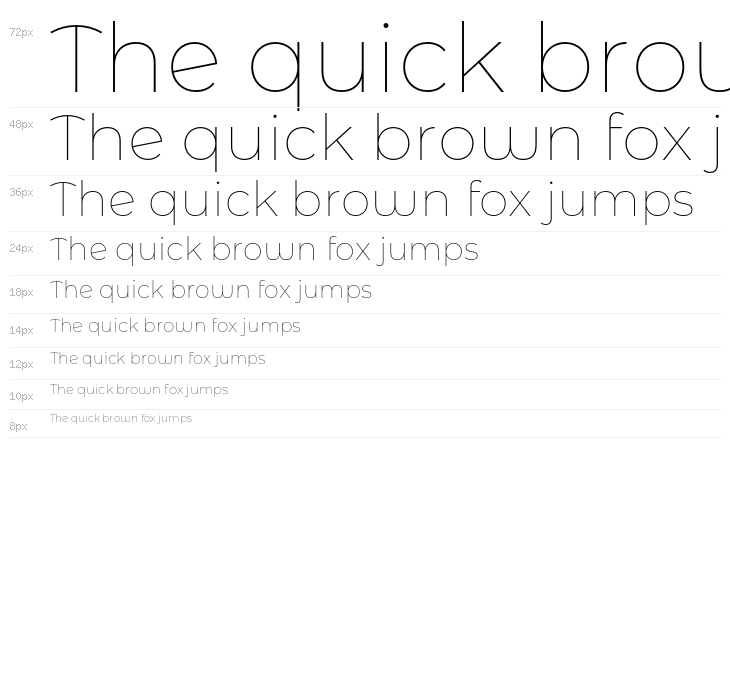 Montserrat Alternates Thin Waterfall