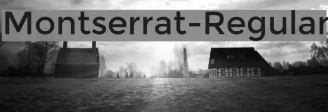 Montserrat-Regular Example 3