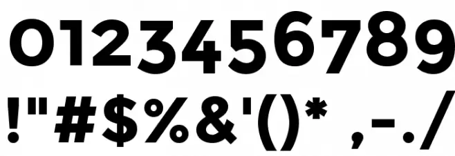 MontserratAlternates-Bold Font OTHER CHARS