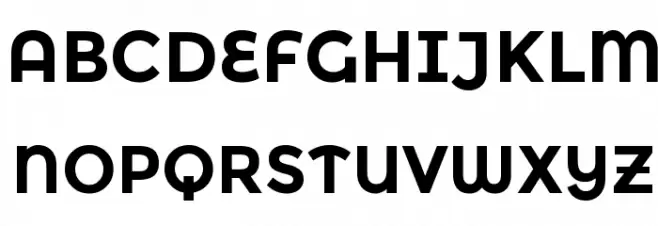 MontserratAlternates-Bold 字体 大写