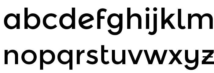 MontserratAlternates-Regular Font LOWERCASE