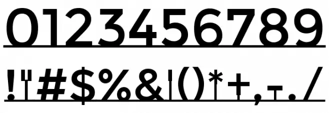 MontserratSubrayada-Regular Font OTHER CHARS