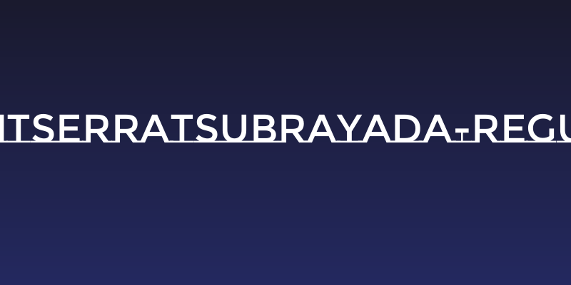 MontserratSubrayada-Regular Social Header