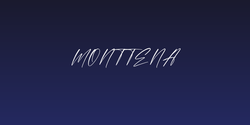 Monttena Social Header