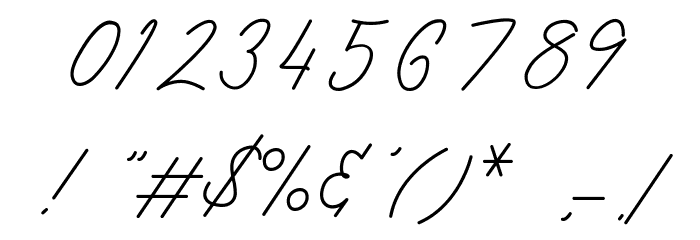 Montty Cregdie Font OTHER CHARS