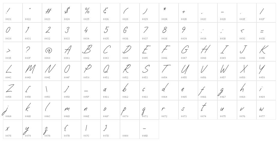 Montty Cregdie Character Map