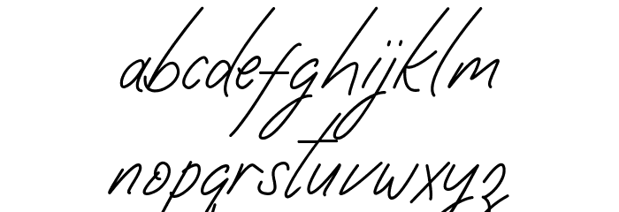 Montty Cregdie Font LOWERCASE