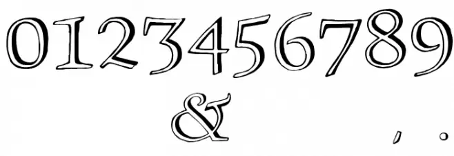 Monument Font OTHER CHARS