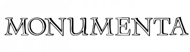 MonumentA  Frei Schriftart Herunterladen