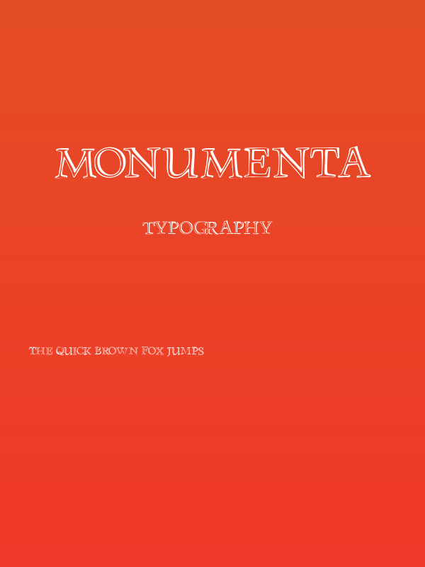 MonumentA Poster