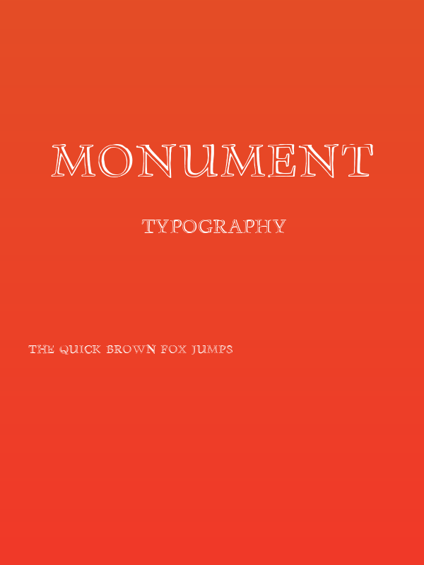 Monument Poster