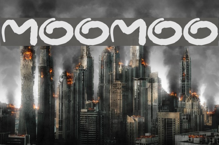 MooMoo Font examples