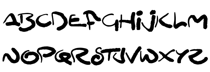 MooMoo Font LOWERCASE
