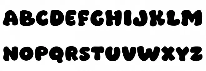 Moochi Jelly Schriftart Groß