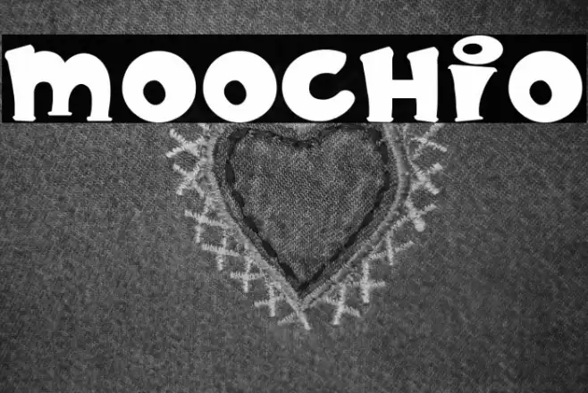 Moochio Font examples