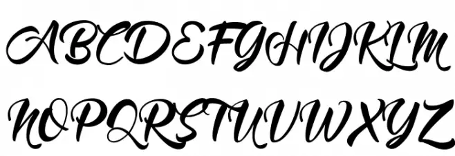 Mood Booster Italic Fuentes MAYÚSCULAS