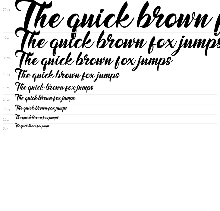 Mood Booster Italic Waterfall