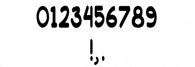 Moody Yhuuty Demo Font OTHER CHARS