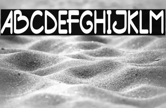 Moody Yhuuty Demo Font examples