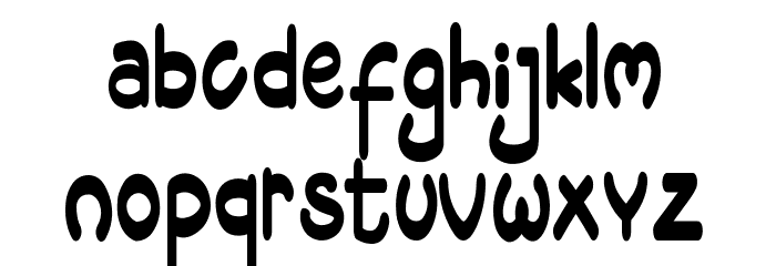 Moody Yhuuty Demo Fonte MINÚSCULAS