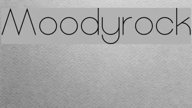 Moodyrock フォント examples